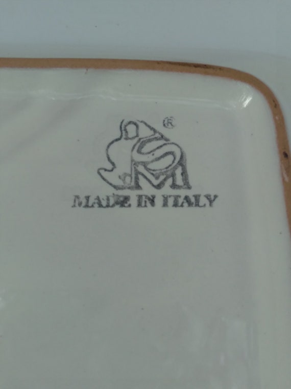 Italian Ceramic Art Pottery Trinket Dish, Italian… - image 4