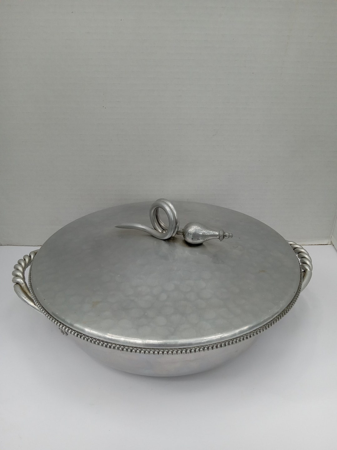 Bol Couvert En Aluminium B.W. BUENILUM Floral Design - 10" - Occasion