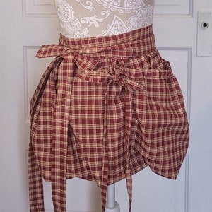 Gathering Apron, Garden Apron, Egg Gathering Apron, Harvest Apron, Cleaning Apron, Homespun Apron, Homestead Apron