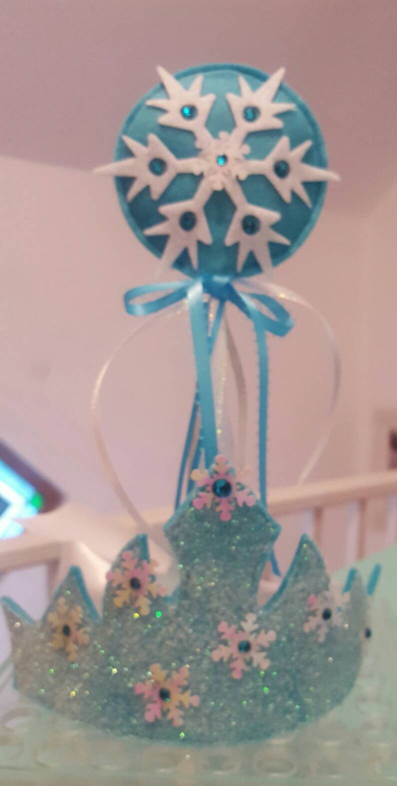 Frozen Inspired Felt Princess Wand