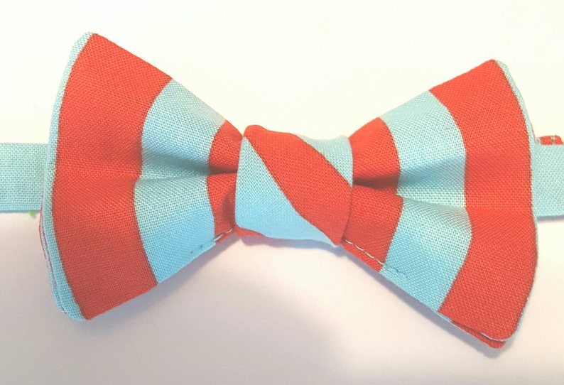 Child or Adult Bow Tie Dr. Seuss Fabric Bowtie Etsy