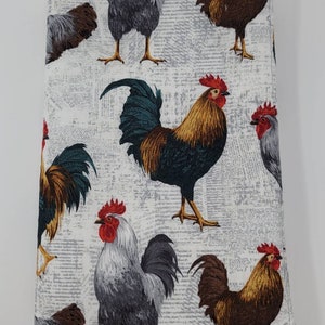 Farmhouse Dish Mat, Chicken Dish Mat, Dishmat, Dish Drainer, Farmhouse Kitchen, Cottage Kitchen, Kitchen Towel, Dishcloth