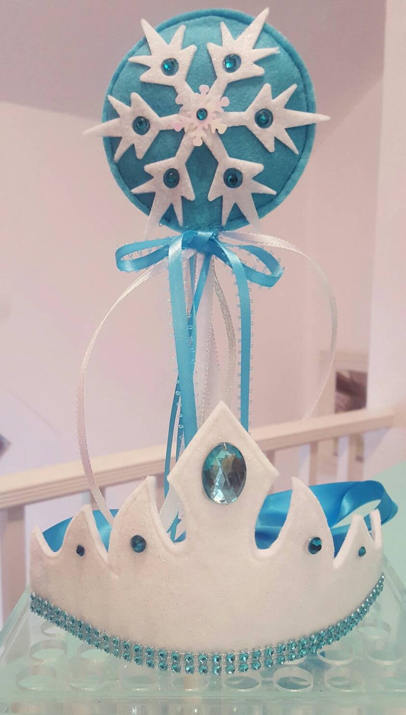 Frozen Inspired Felt Princess Wand