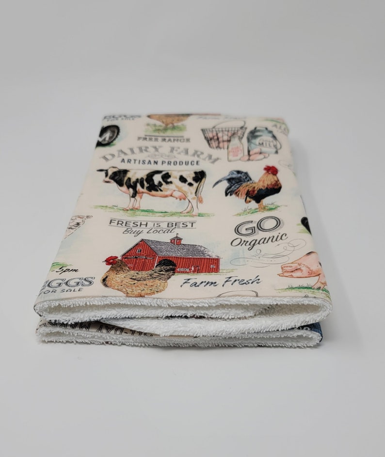 Dish Mat Farmhouse Cottage Kitchen Farm Retro Kitchen Etsy