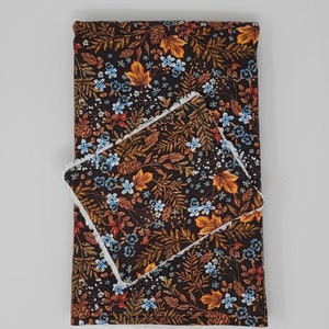 Fall Dish Mat, Fabric Sponge, Fall Leaves, Farmhouse Dish Mat, Cottage Kitchen, Dish Drying Mat, Dish Towel,  Kitchen Towel, Drying Mat