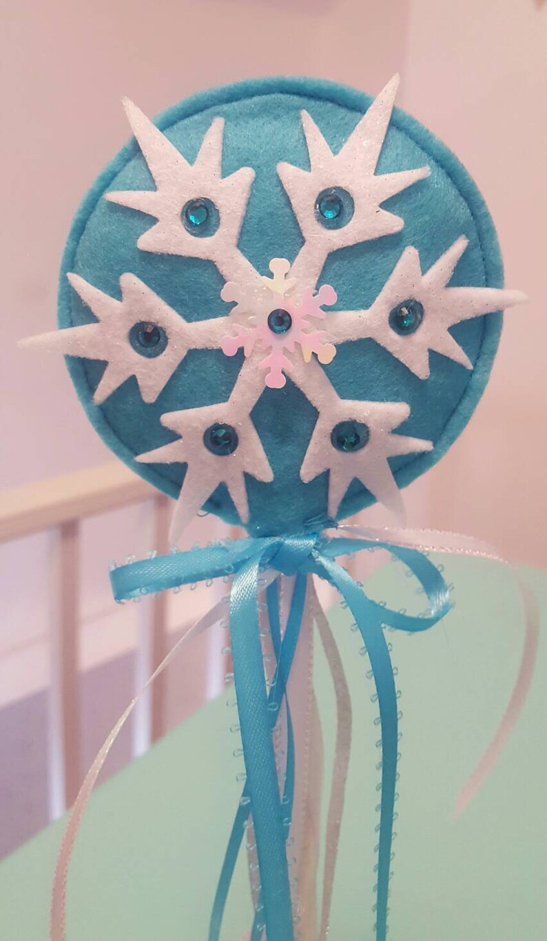 Frozen Inspired Felt Princess Wand