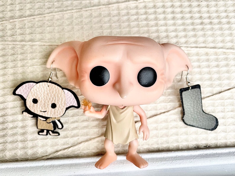 Harry Potter Dobby the House Elf & His Sock Etsy