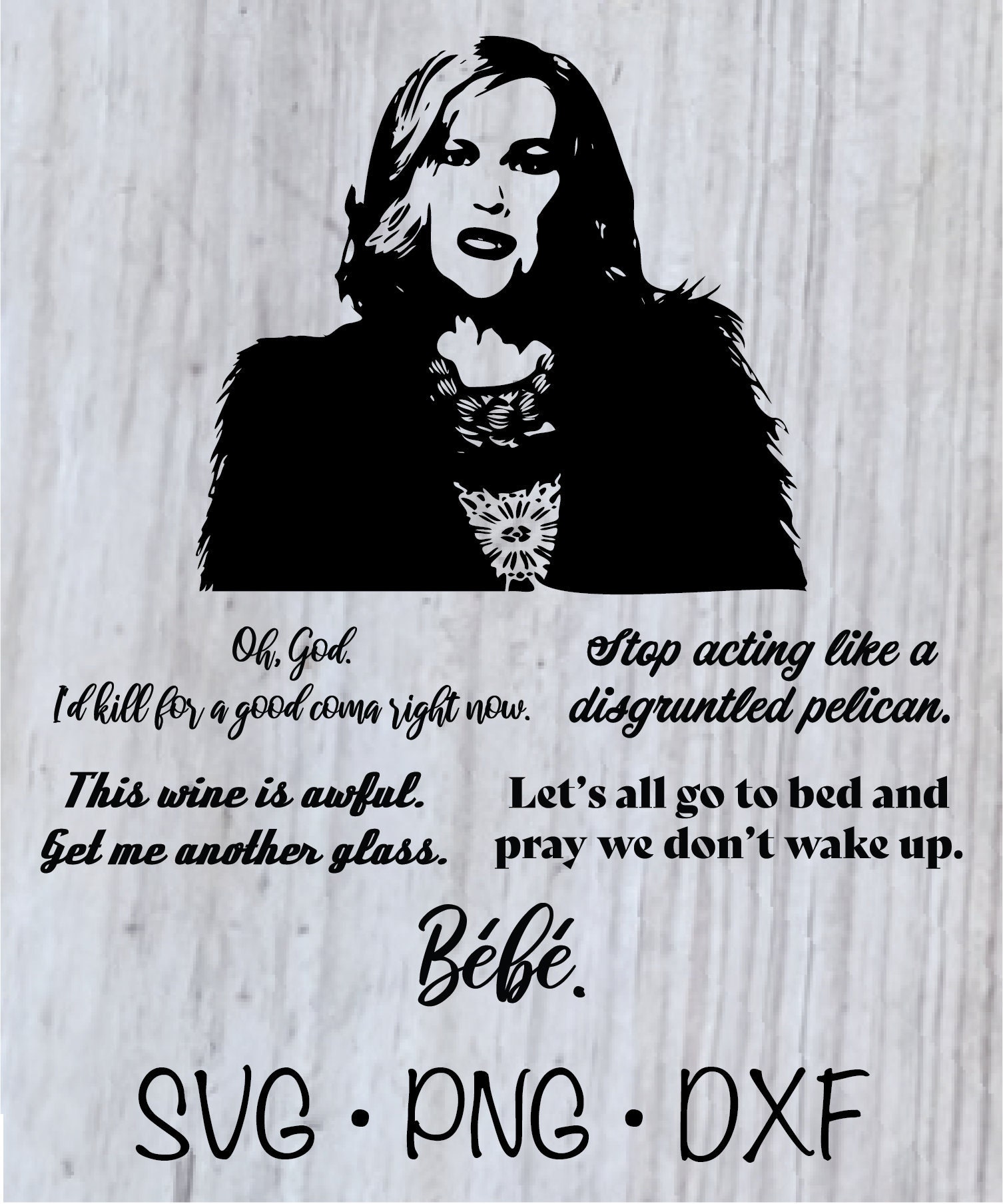Moira Rose Quotes Schitts Creek SVG Digital Download (Instant Download