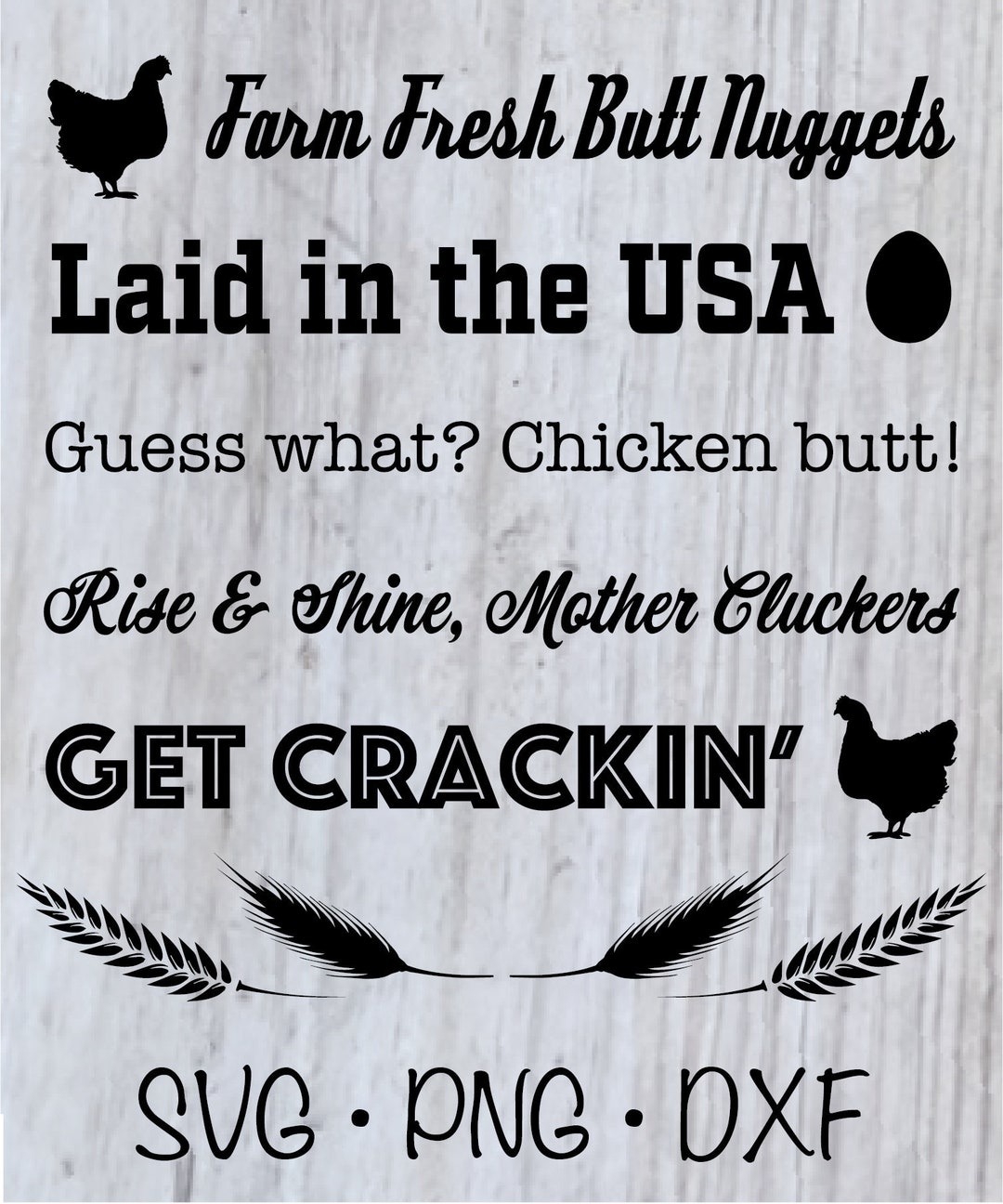 Egg Container Sayings - SVG Digital Download - Etsy