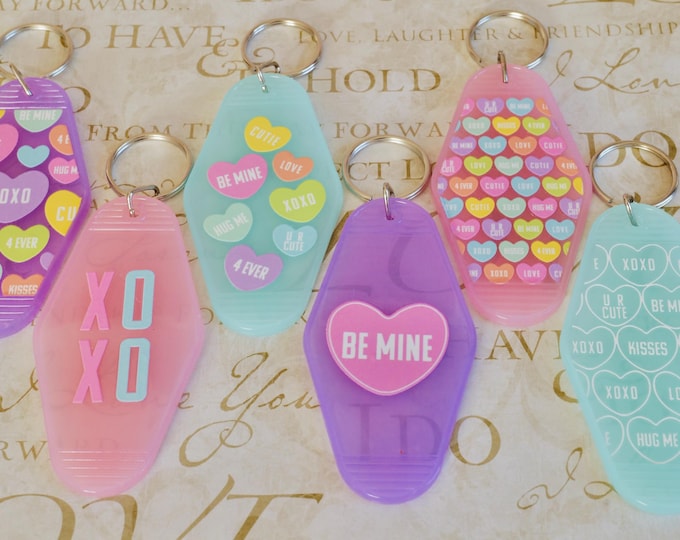 Sweetheart Keychain | Handmade Valentine's Day Key Ring