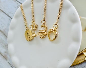 Magic Relic Necklace | Fantasy Inspired Jewelry | Dark Academia Necklace | Gothic Charm Pendant