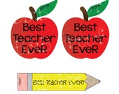 Teacher appreciation week, teacher appreciation gift tag, teacher gift, teacher tag, teacher appreciation gift