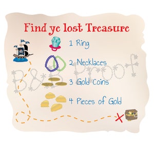 Juego de mapas del tesoro, archivo digital, fiesta pirata, juego pirata, búsqueda del tesoro pirata, búsqueda del tesoro