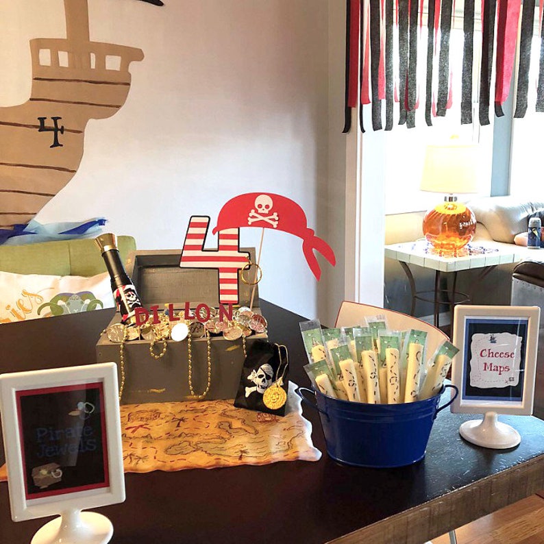 Printable Pirate Signs For Food