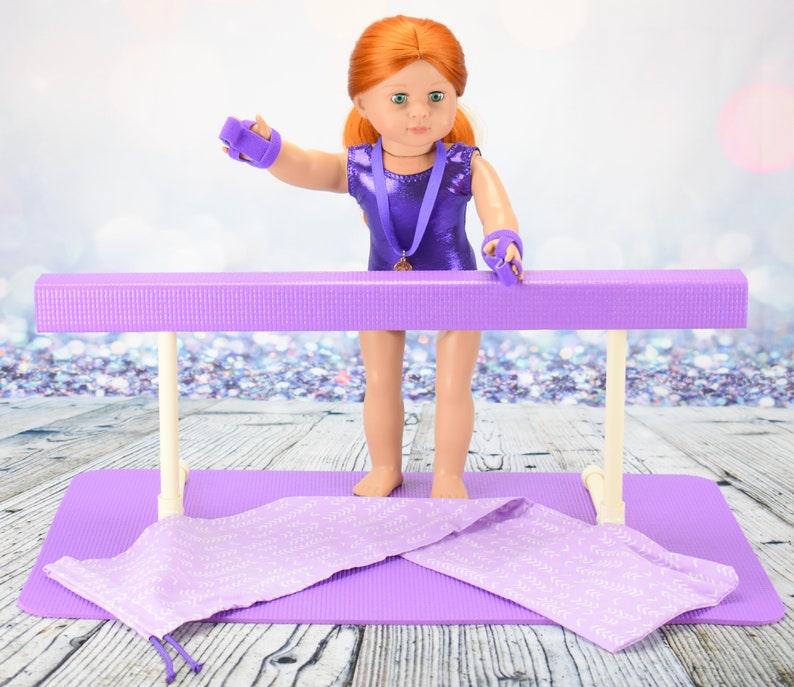 Balance Beam & Uneven Bars Gymnastics Set for American Girl Etsy