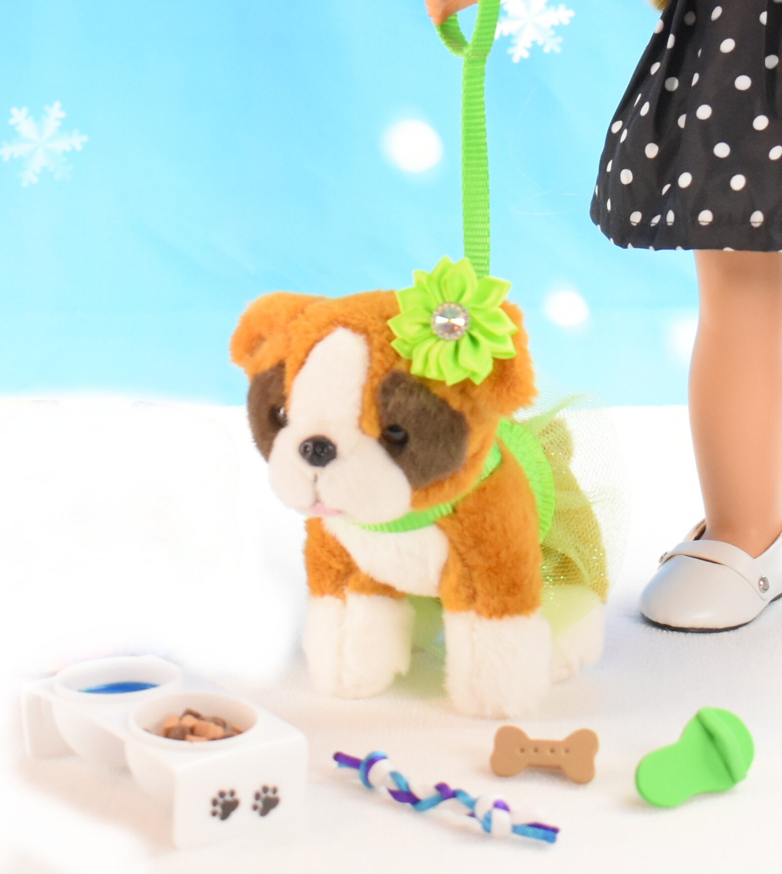 18 Doll Toy Boxer Dog Pet 9 Piece Set/ Etsy