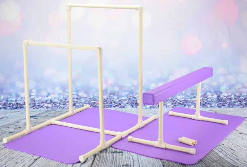 Balance Beam & Uneven Bars Gymnastics Set for American Girl Etsy