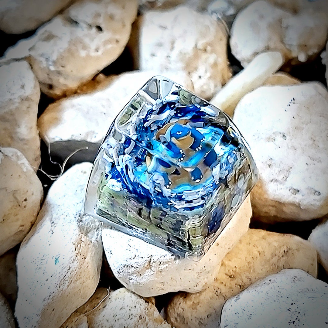 Blastoise Pokemon Resin Keycap, Custom Pokemon Resin Keycap, Keycap for ...
