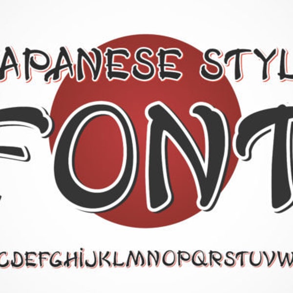 Digital Download Japanese Fonts