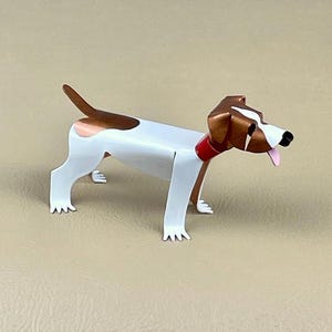 Scultura di cane Jack Russell Terrier, miniatura in rame fatta a mano, arte canina da collezione, arte Jack Russell, statuetta Jack Russell, Terrier personalizzato