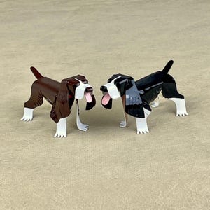 Handmade Copper English Springer Spaniel Miniature Sculpture