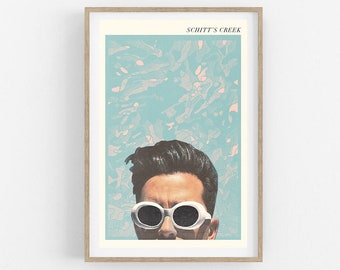 Póster de Schitts Creek: programa de televisión minimalista Lámina artística