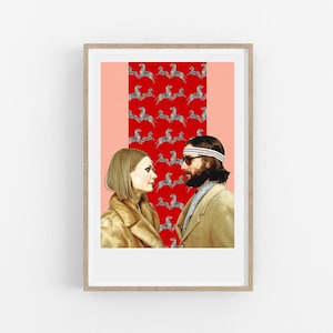 THE ROYAL TENENBAUMS- póster de película- Wes Anderson- póster de película minimalista- póster original- impresión artística- carteles de películas de arte- impresiones minimalistas