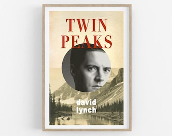 Twin Peaks Poster: David Lynch Retro TV Show Print
