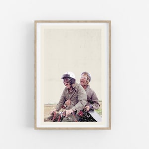 TONTO Y RETONTO- póster de tonto y retonto- póster de película- póster de película minimalista- póster original- póster divertido- impresión de tonto y retonto- póster