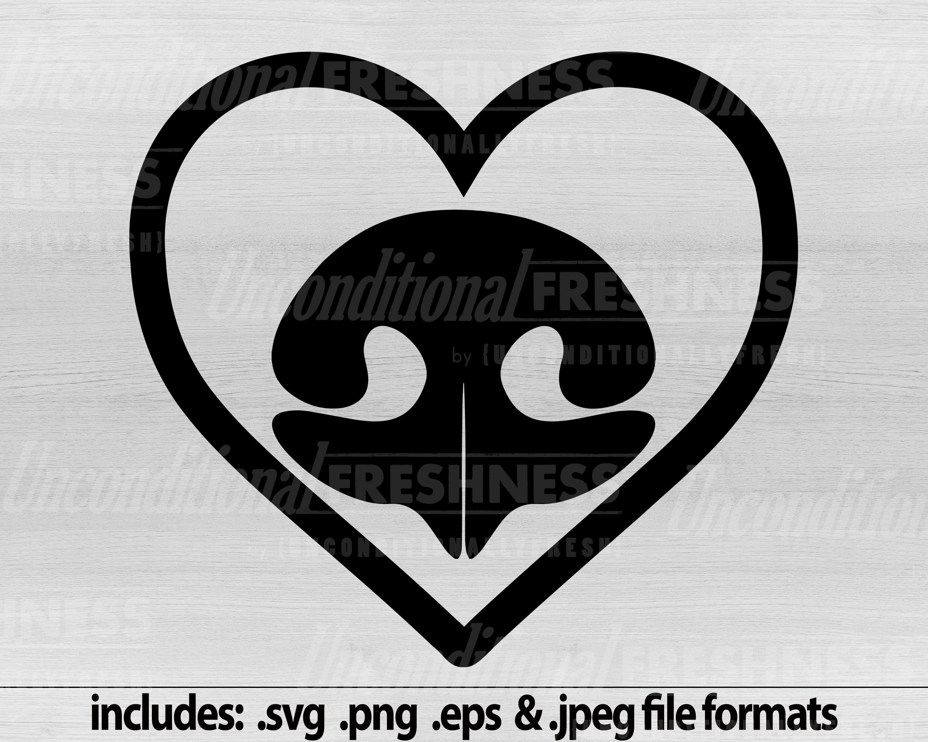 Dog Nose SVG Puppy Love Cutting File Digital Download Puppy - Etsy