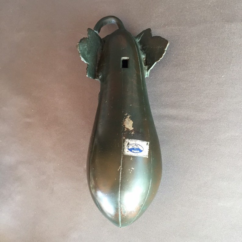 Cast Iron Eggplant Vessel Made in Japan