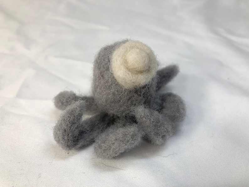 Wool Felted Octopus