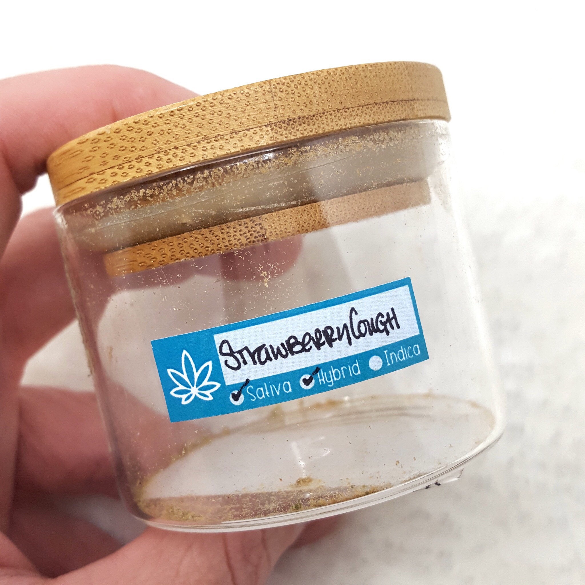 Marijuana Strain Tracker Label Stickers stash jar labels Etsy