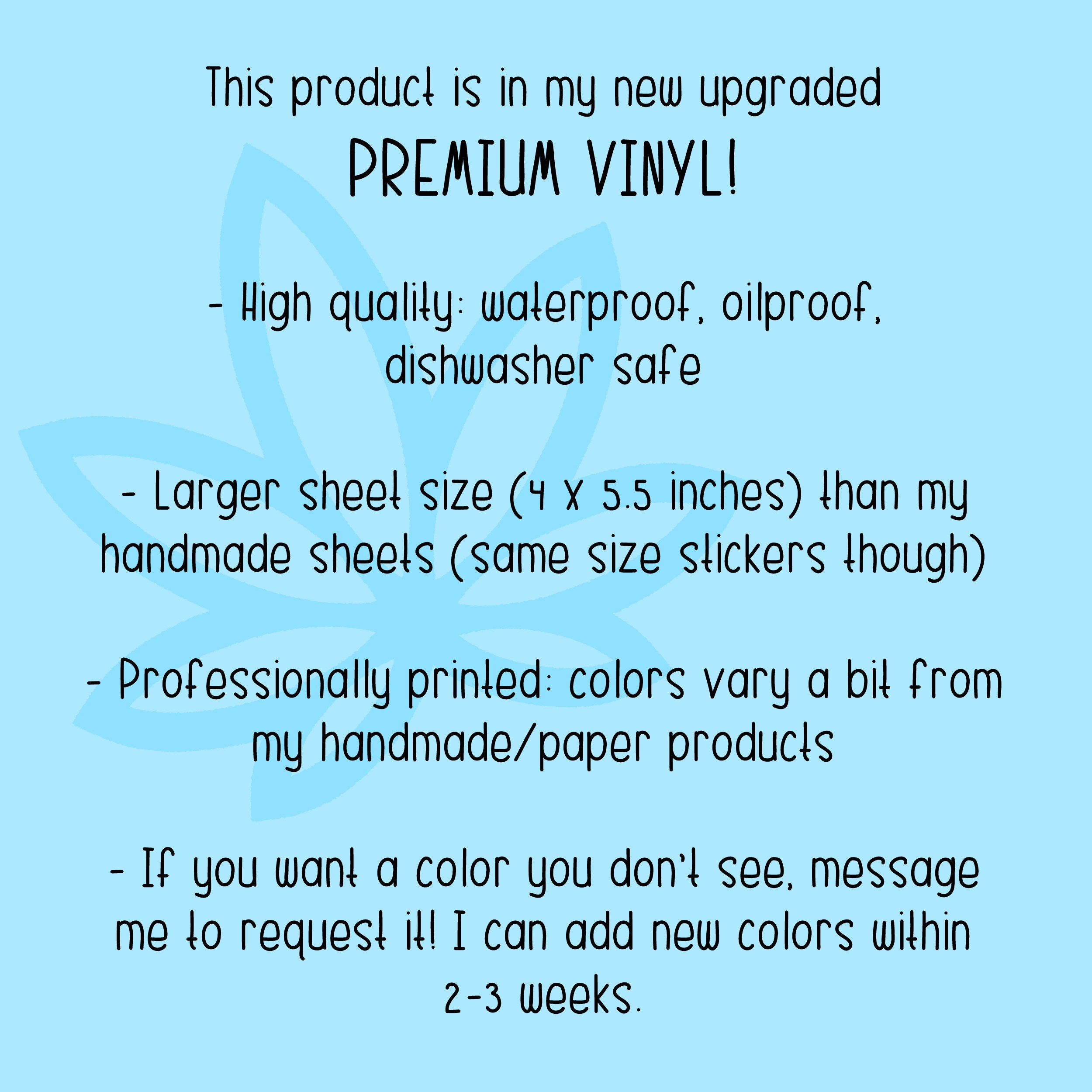 DELTA 8 Edibles Warning Stickers (Premium Vinyl!) *Retiring Product - –  CannaPlanning