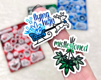 Clear Foiled] Marijuana Valentines Stickers – CannaPlanning