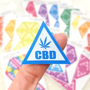 Etiquetas adhesivas de advertencia para comestibles MISFIT/ALMOST PERFECT, estilo 7 (pegatinas de papel retiradas - stock final) / Etiquetas de advertencia para alimentos con cannabis y marihuana