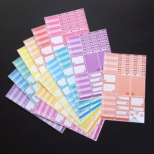 Microkit semanal de pegatinas de marihuana 1 *DISEÑO QUE SE RETIENE* / Kit de pegatinas semanales para planificadores verticales y scrapbooking