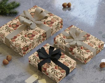 Heritage Ralph Classic Christmas Wrapping Paper Teddy Bear