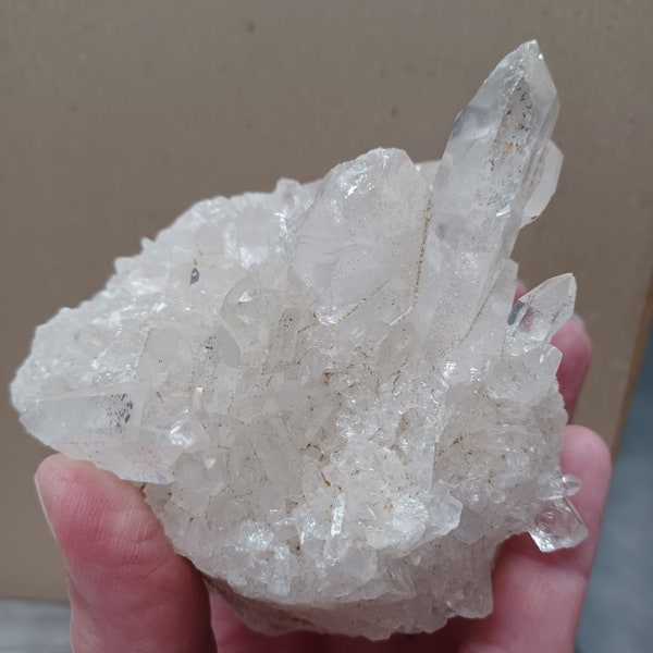 Brazilian Quartz Crystal Cluster