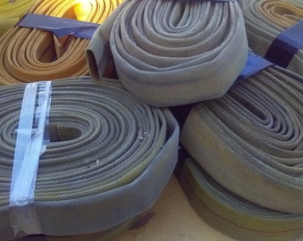 Used Firehoses 40ft / 50ft Long for Projects, 2 1/2 Inches or 1 3/4 Inches Decommissioned  FREE S/H