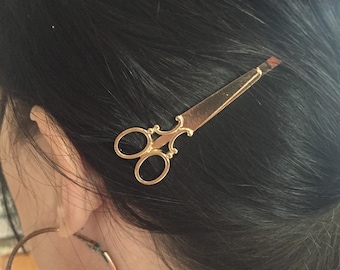 Scissor hair clip x5