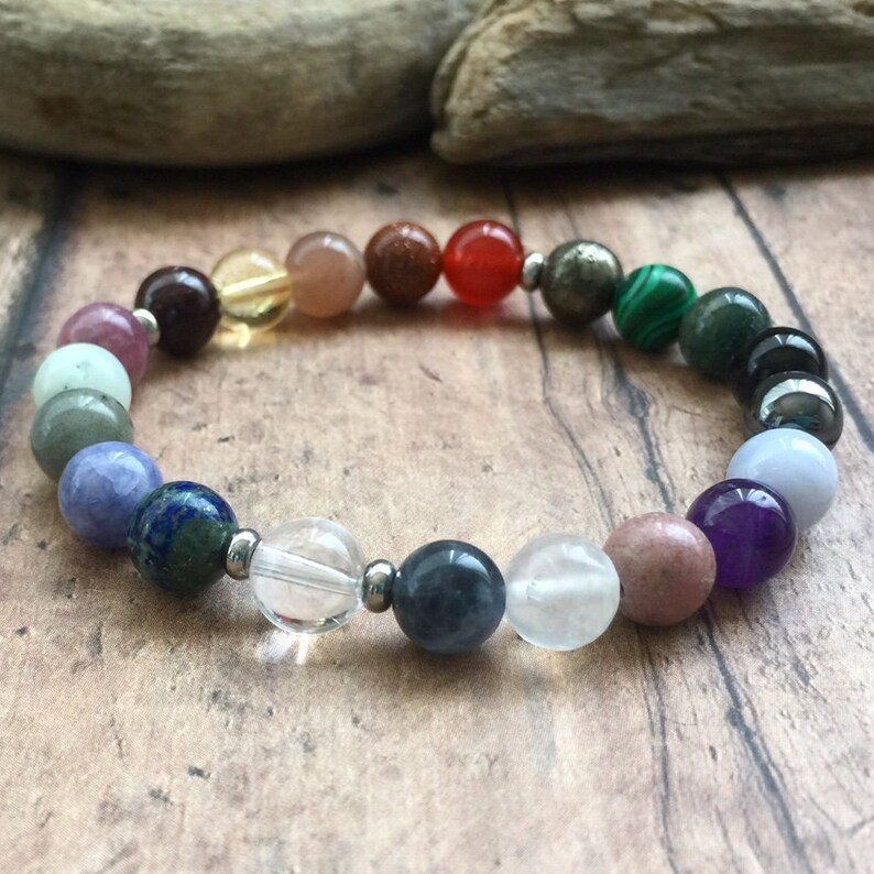 Elements Bracelet Energy Balance Bracelet Earth Water Air Etsy