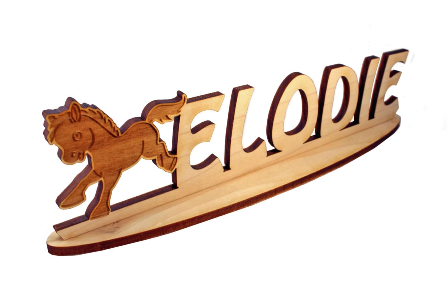 Personalized Wooden Name Plate Etsy