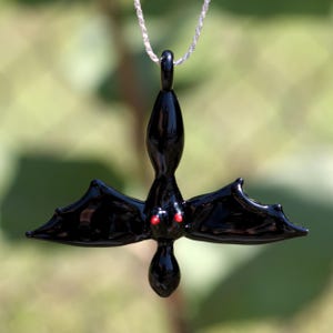 Bat Lady Necklace - Sexy Jewelry - Sexy Necklaces - Wearable Art - Gothic Jewelry - Vampire Pendant Necklace - Vampire Jewelry