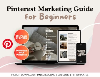 Pinterest-marketinggids voor beginners: Profit Playbook (PLR/MRR)