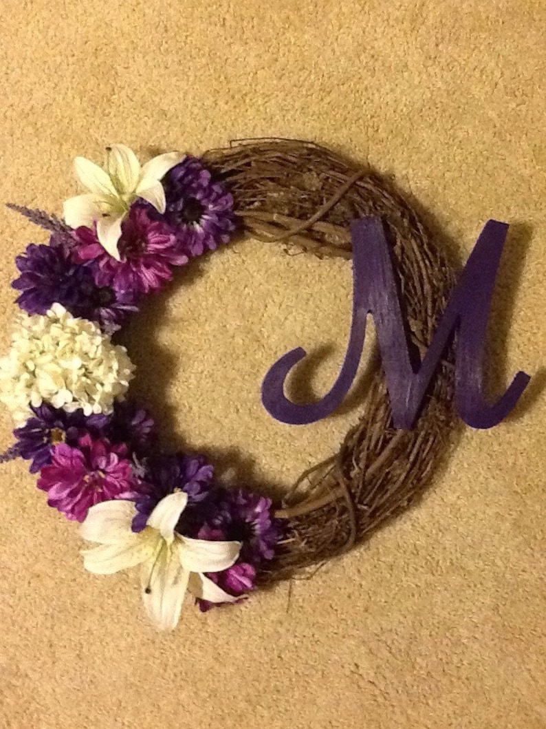 Spring Flowers Wreath