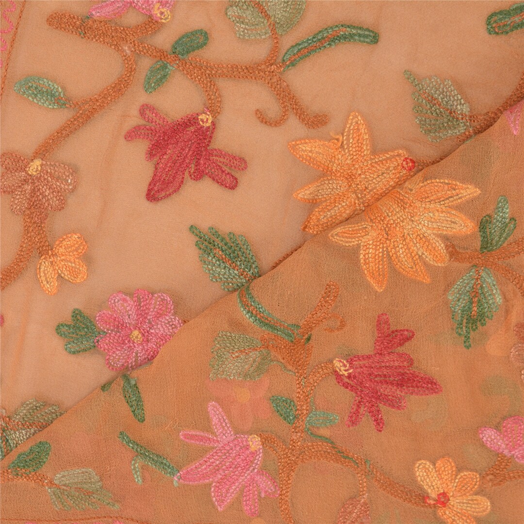 Dark Peach - Handloom Cotton Maniabandha Ikat Dupatta 21