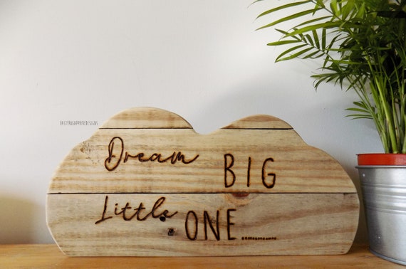 wooden nursery decor