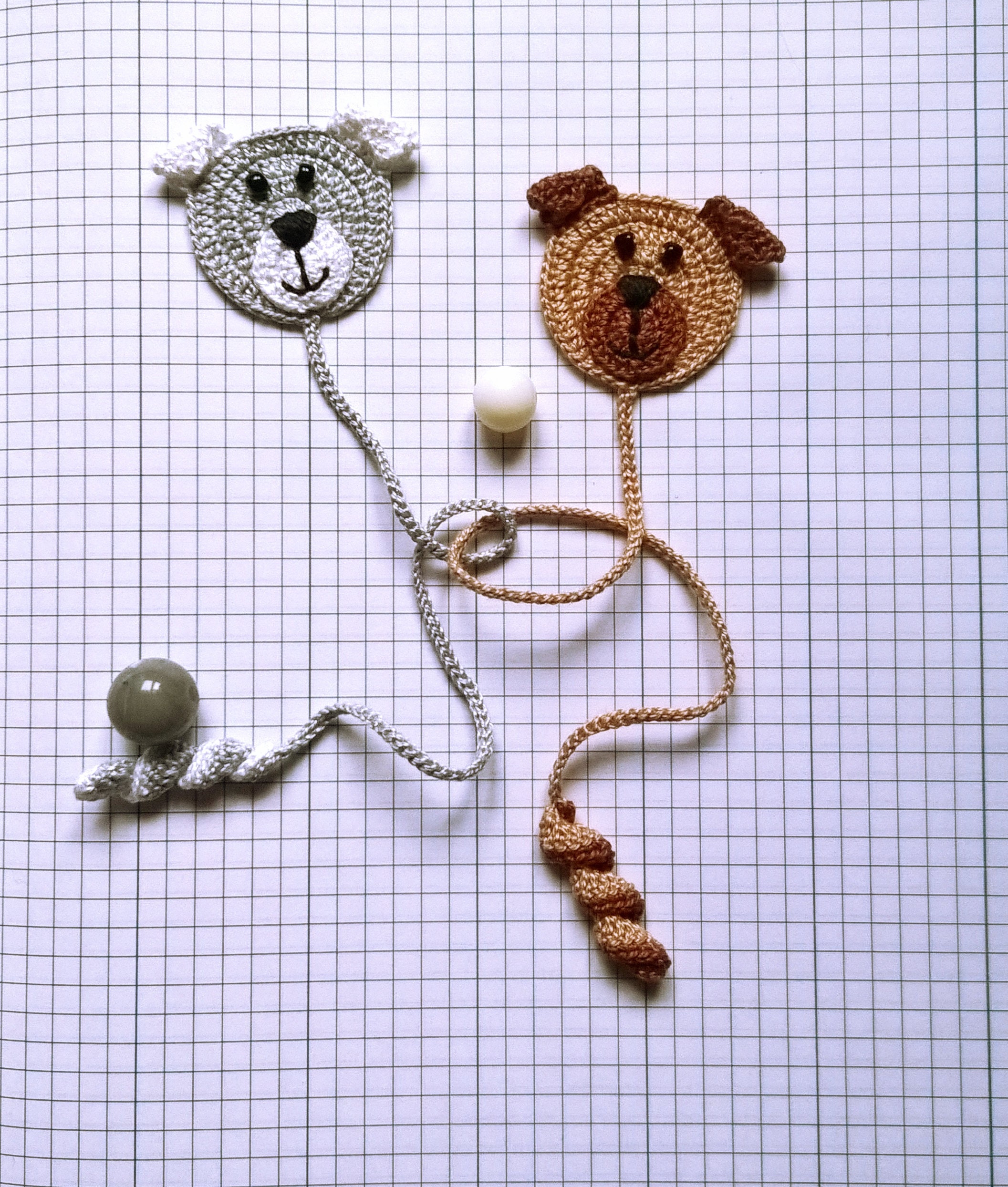 Crochet Bookmark Dog Gift ideas for book lovers Book lover Etsy