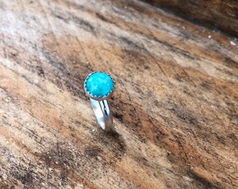 Peruvian Amazonite Ring